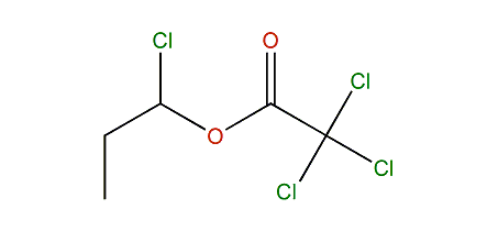 1-Chloropropyl trichloroacetate